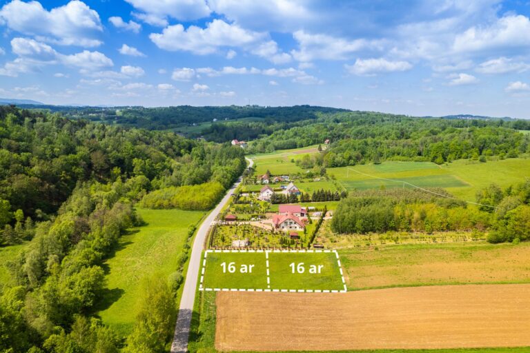 Chronów, gm. Nowy Wiśnicz – działki budowlane  16 ar